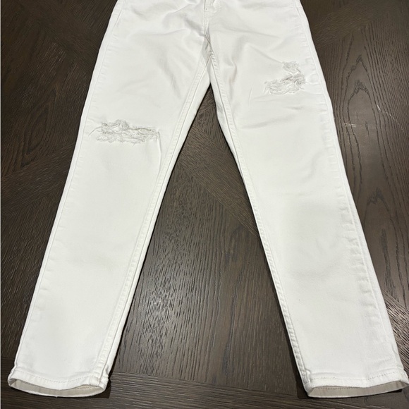 Classic Levi's 721 High-Rise Skinny White Denim (Size 27) - Picture 3 of 12